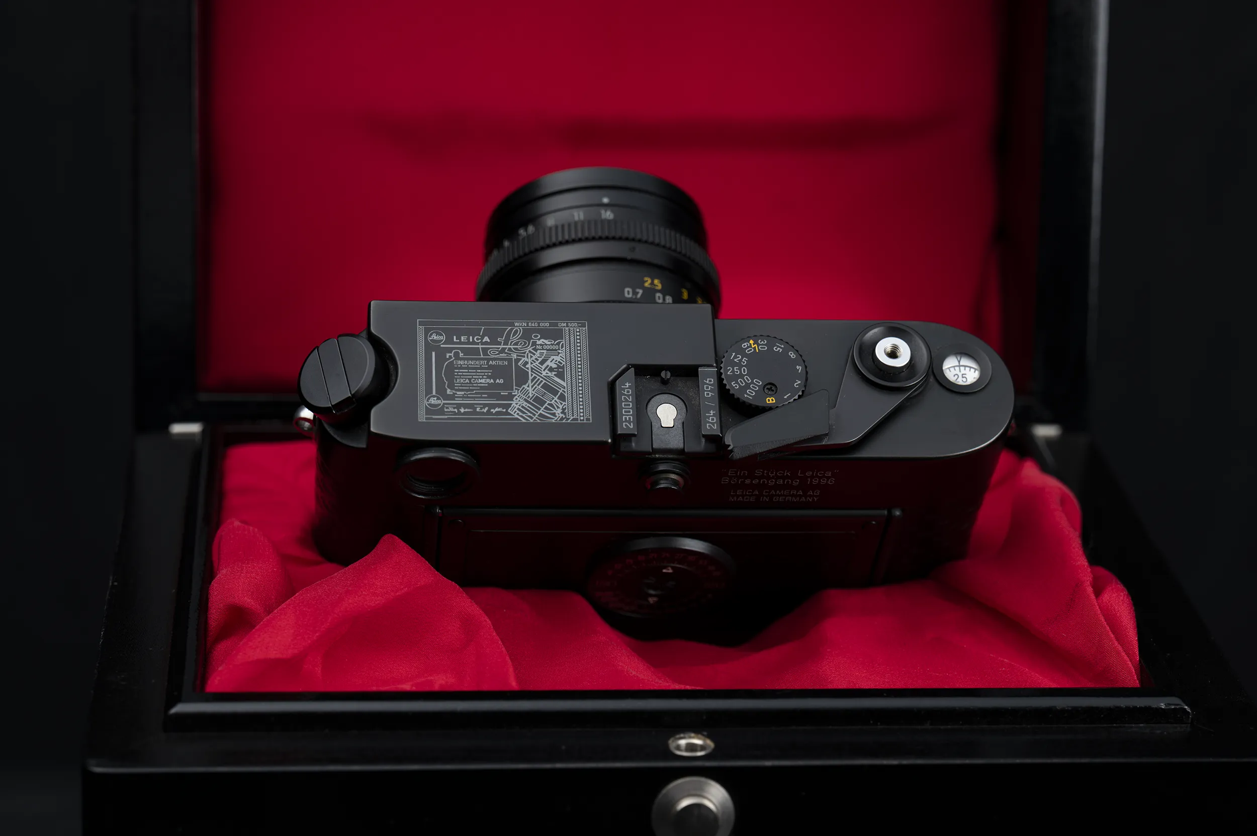 Leica M6 + 35mm 1.4 asph. Börsengang 1996 "Ein Stück Leica"